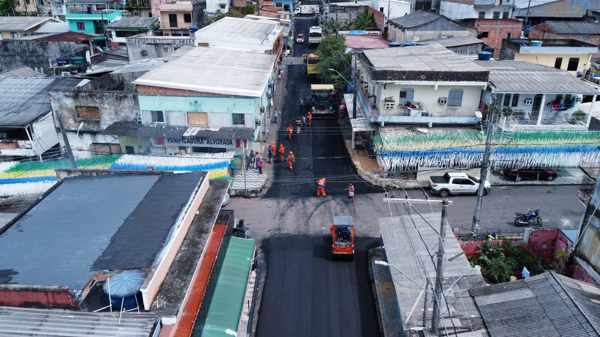 Asfalta Manaus Retorna Ao Alvorada E Recupera 86 Vias No Bairro