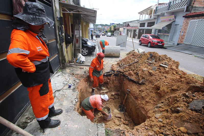 Prefeitura De Manaus Intensifica Trabalhos Em Redes De Drenagem